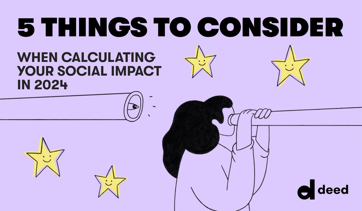 5 considerations for 2024 social impact calculation