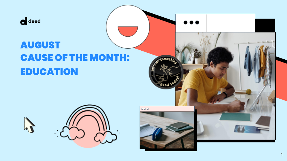 August 2023 Cause of the Month_Education