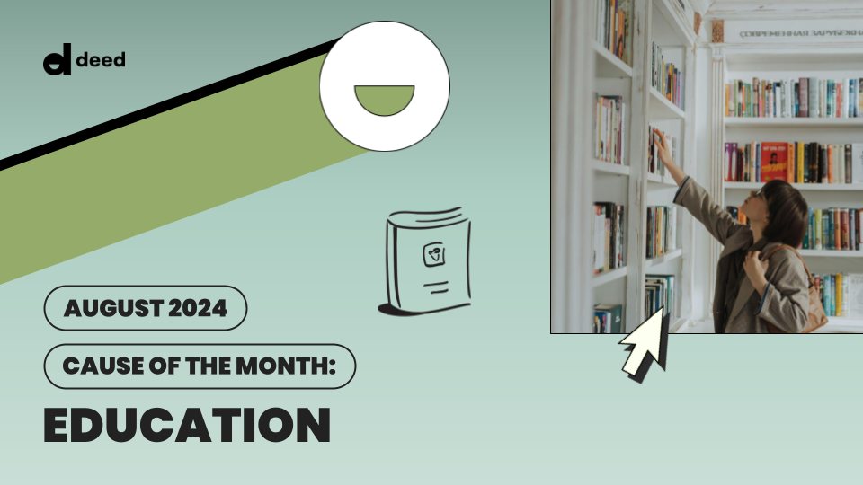 August 2024 Cause of the Month_Education