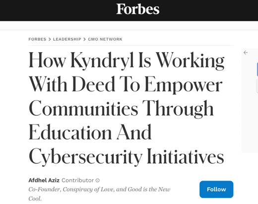 Forbes Deed Kyndryl